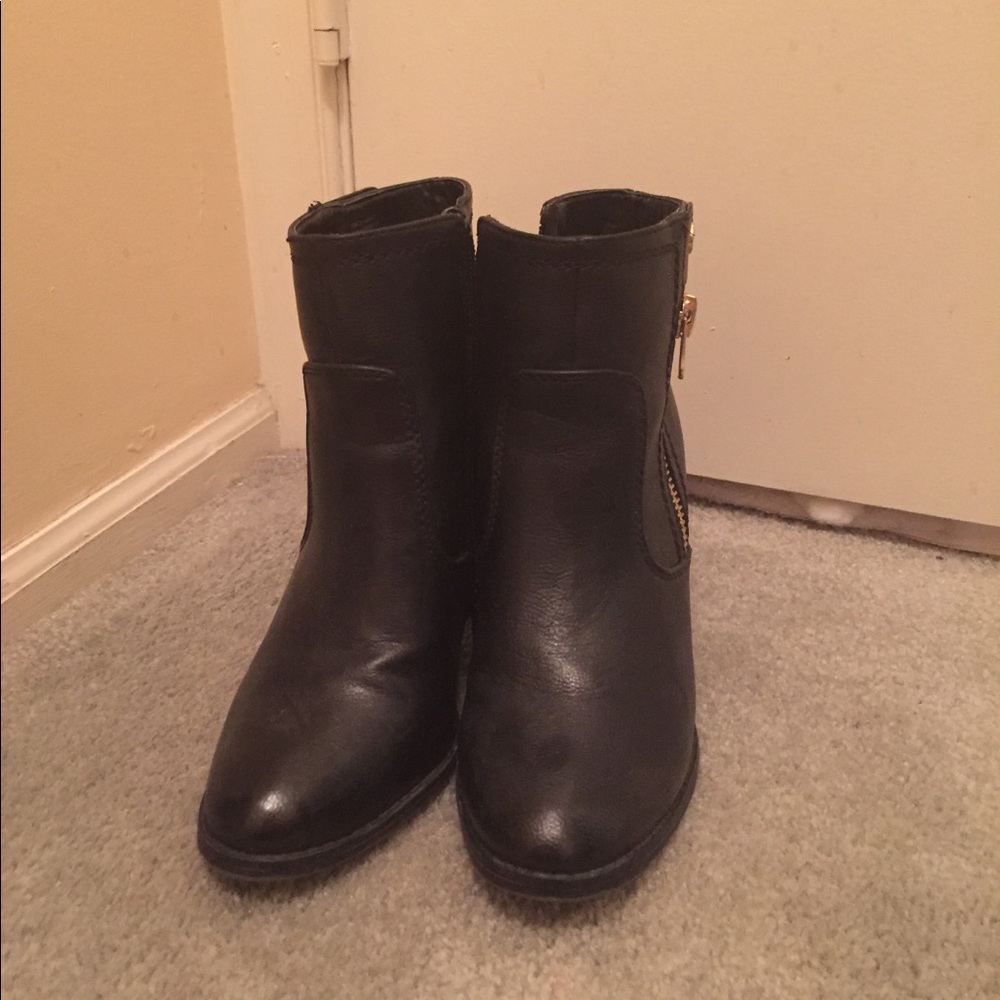 Black booties